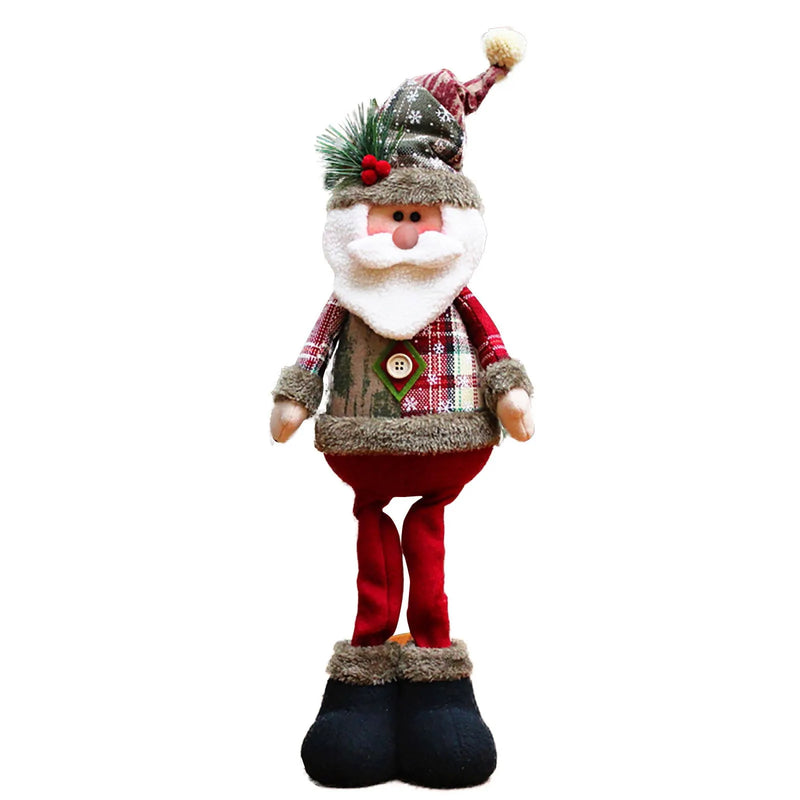 Bonecos Decorativos Natalinos - Escolha Papai Noel, Boneco de Neve ou Rena