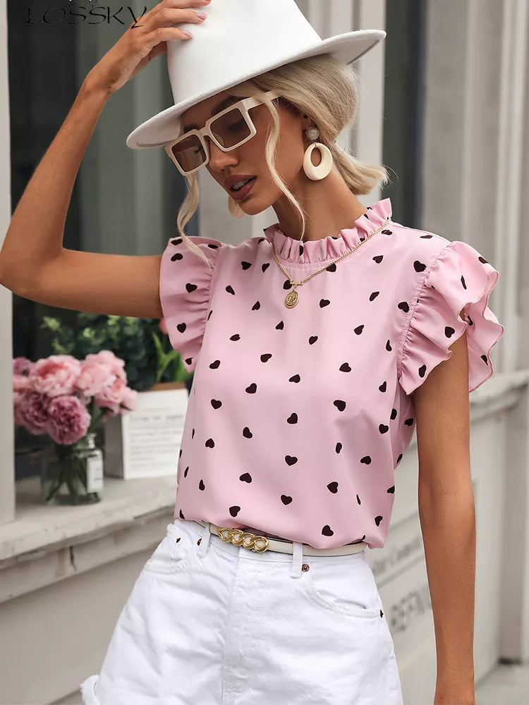 Blusa Chic Estampa Floral