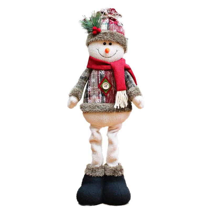 Bonecos Decorativos Natalinos - Escolha Papai Noel, Boneco de Neve ou Rena