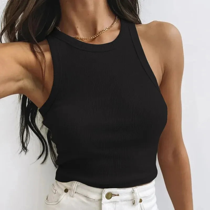 Top Feminino Cropped - Casual, Sexy e Confortável