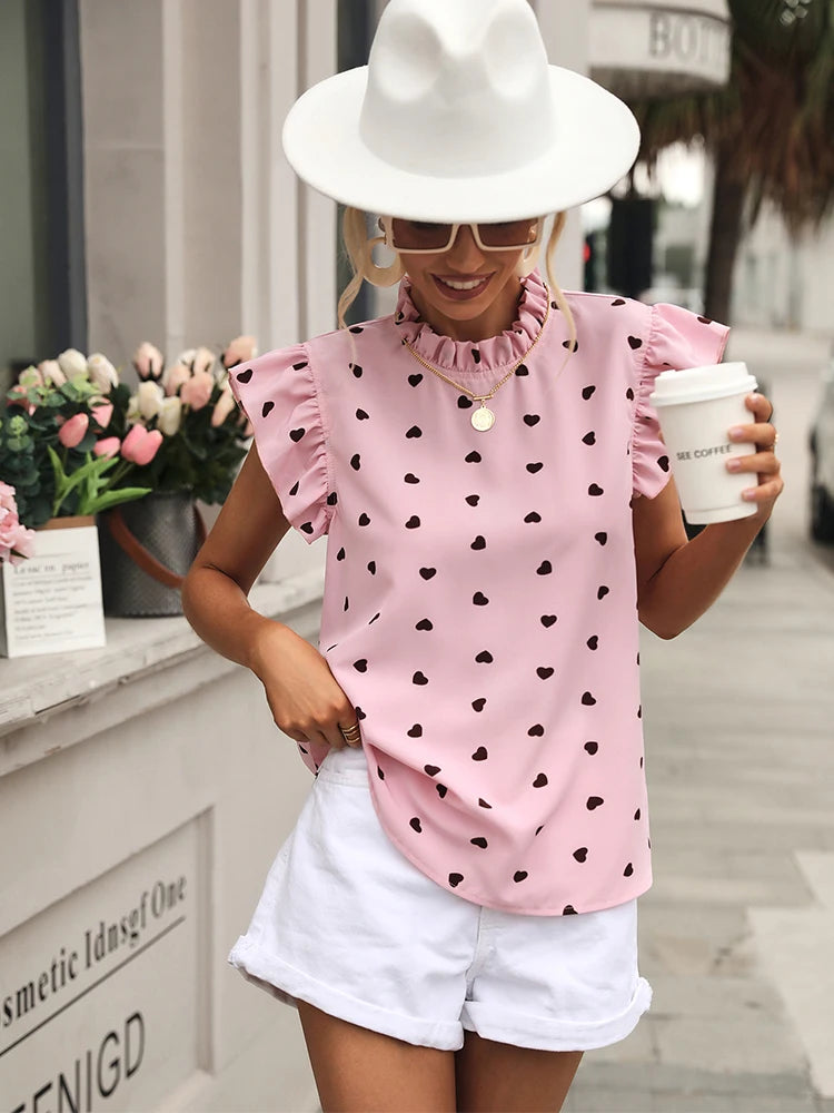 Blusa Chic Estampa Floral