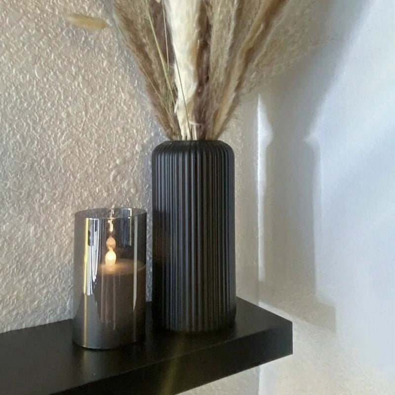 Vaso Stripe - Minimalismo e sofisticação para sua decoração.