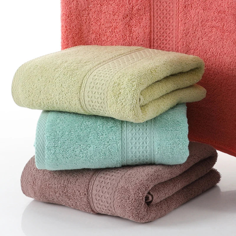 High quality pure cotton thickened Adult towels Soft and absorbent towels for both men women's household useDaily face washtowel