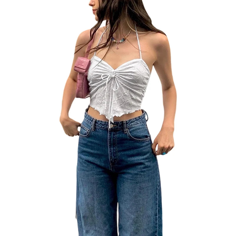 Camisole Y2K com Laço